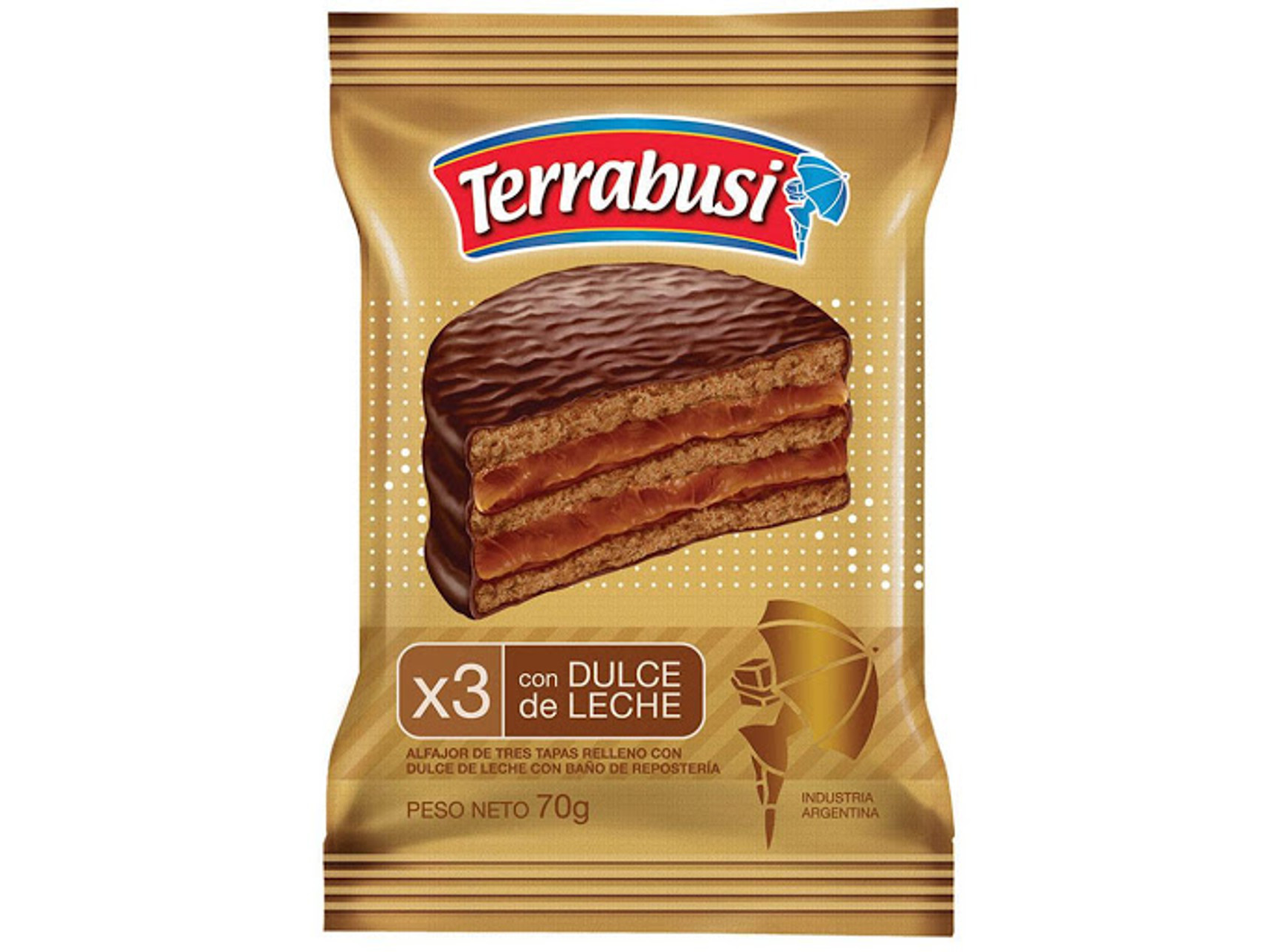 Alfajor Terrabusi DDL