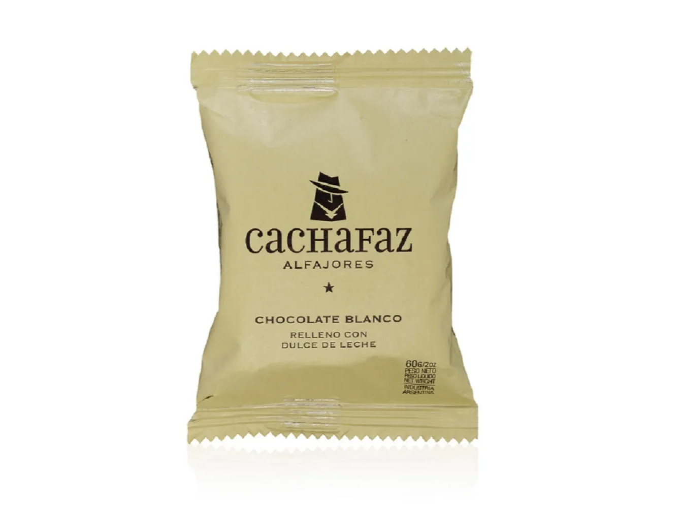 Alfajor Cachafaz blanco