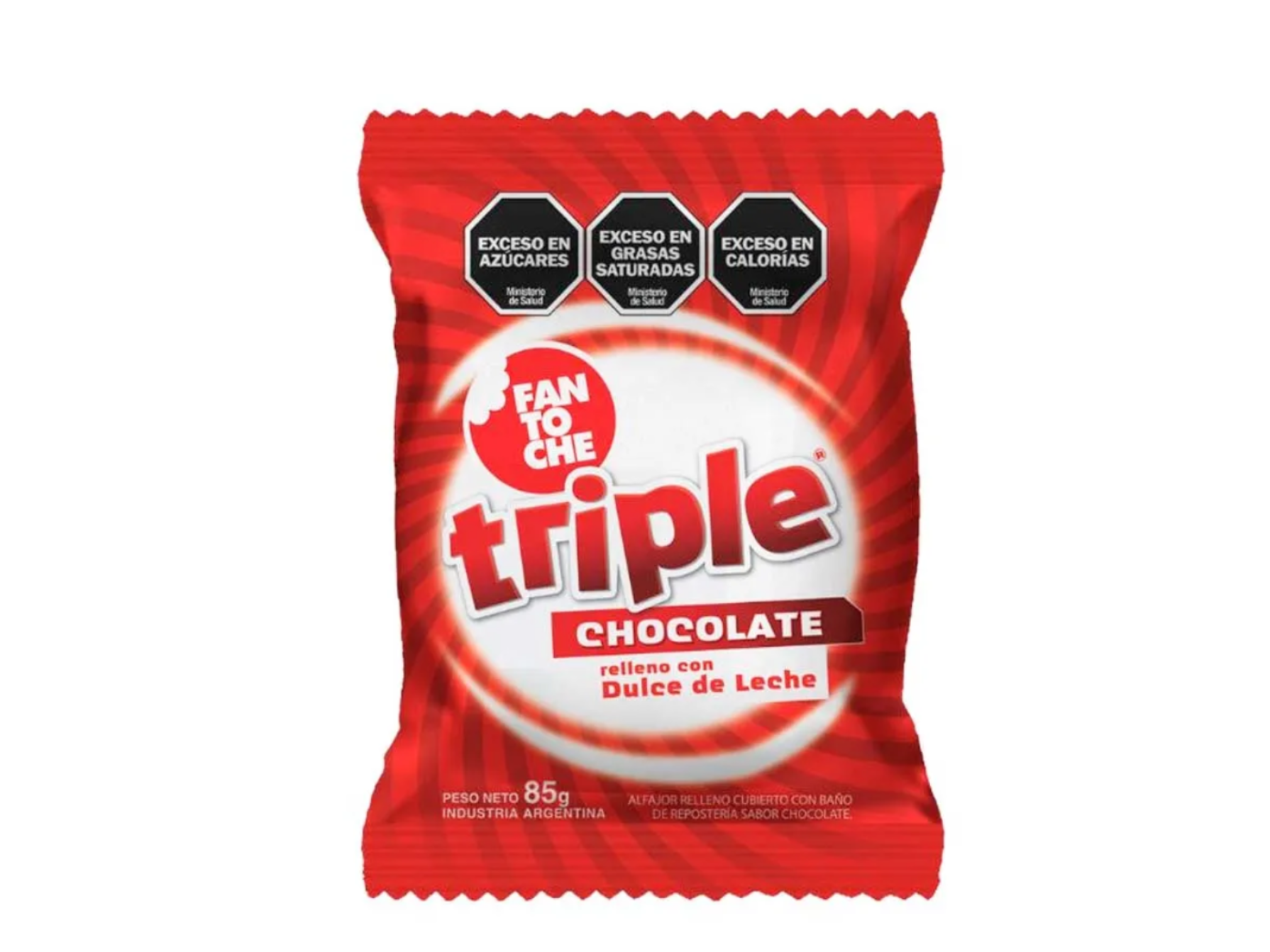 alfajor fantoche chocolate negro