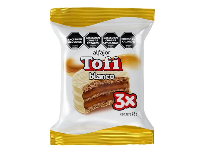 Alfajor Tofi Blanco