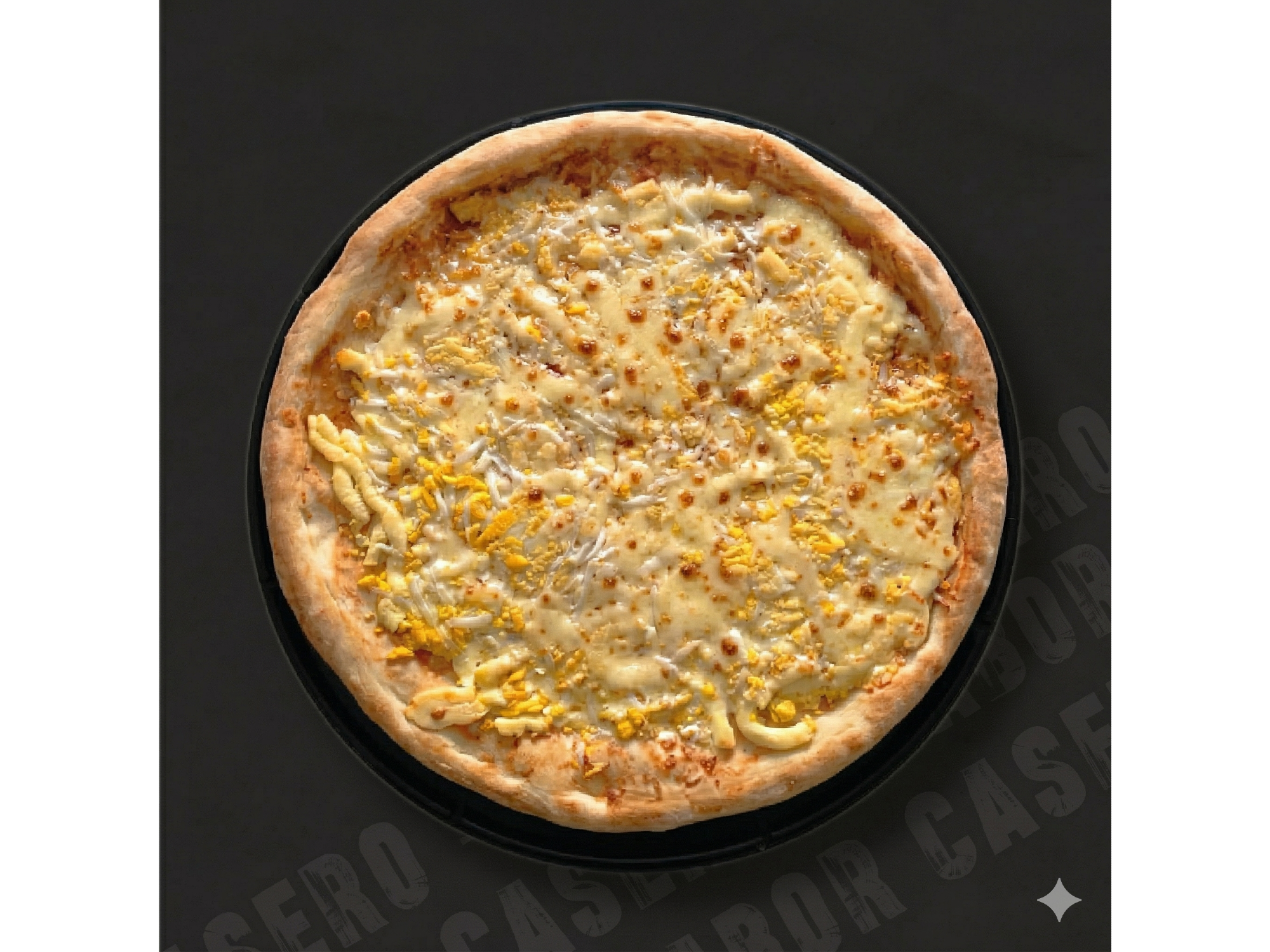 Pizza Huevo Muzza