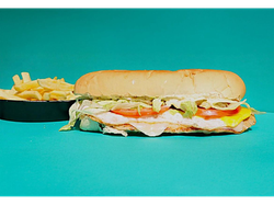 Lomito Individual de Pollo + Papas Fritas