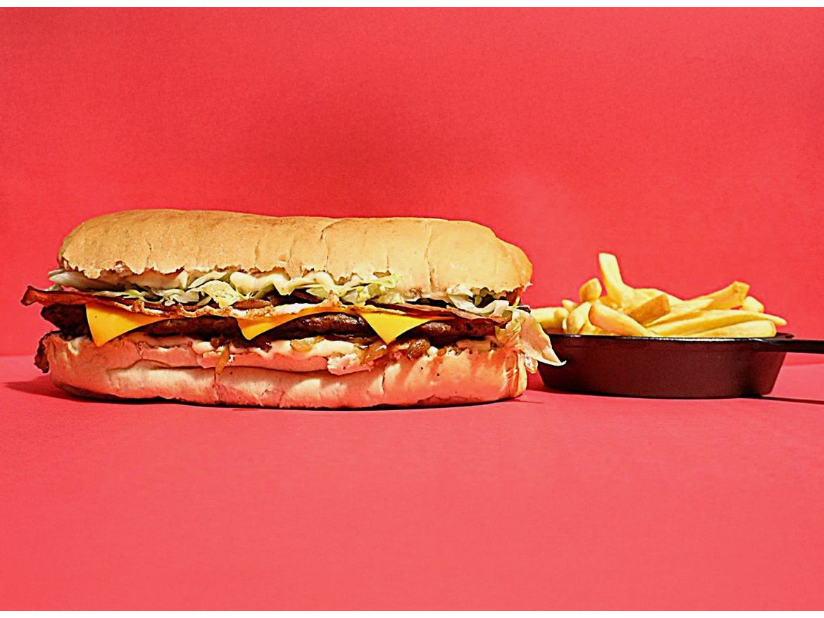 Lomito Individual de Americano + Papas Fritas