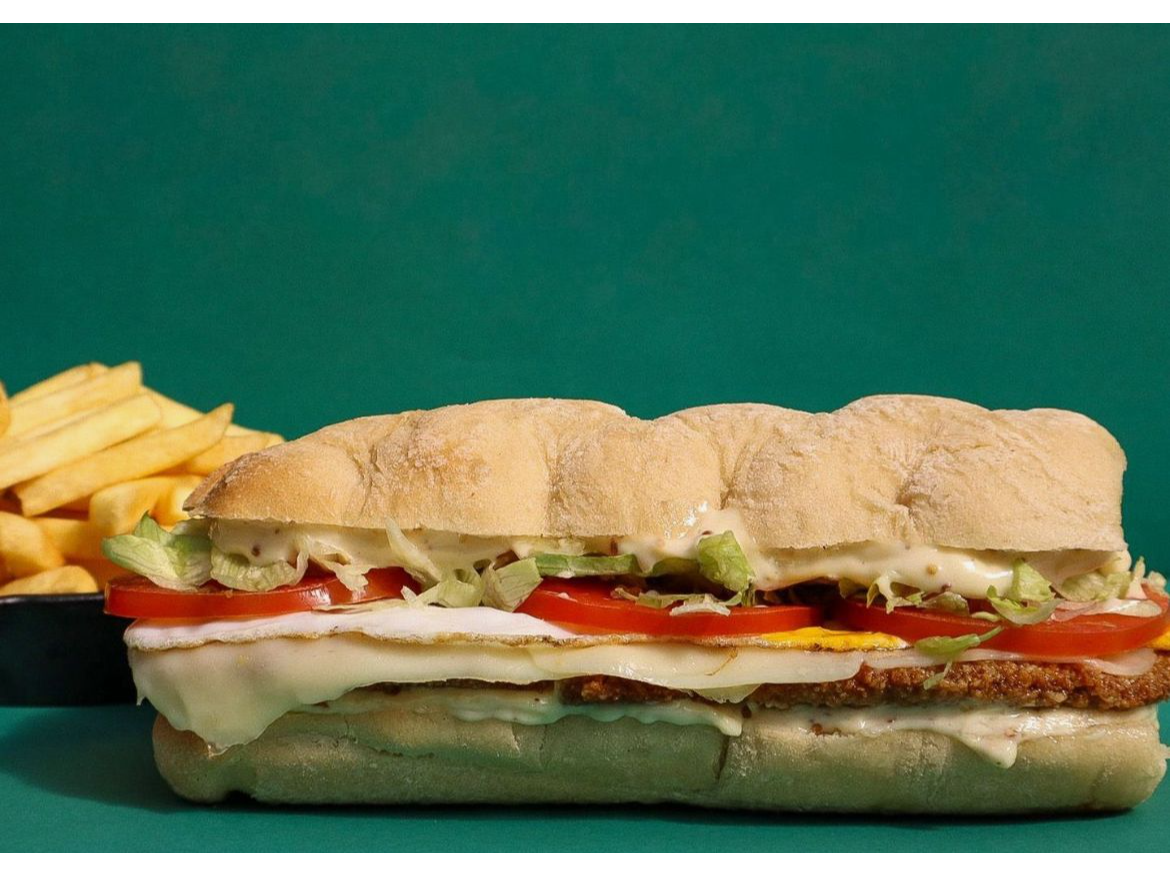 Sandwich Individual Mila + Papas Fritas