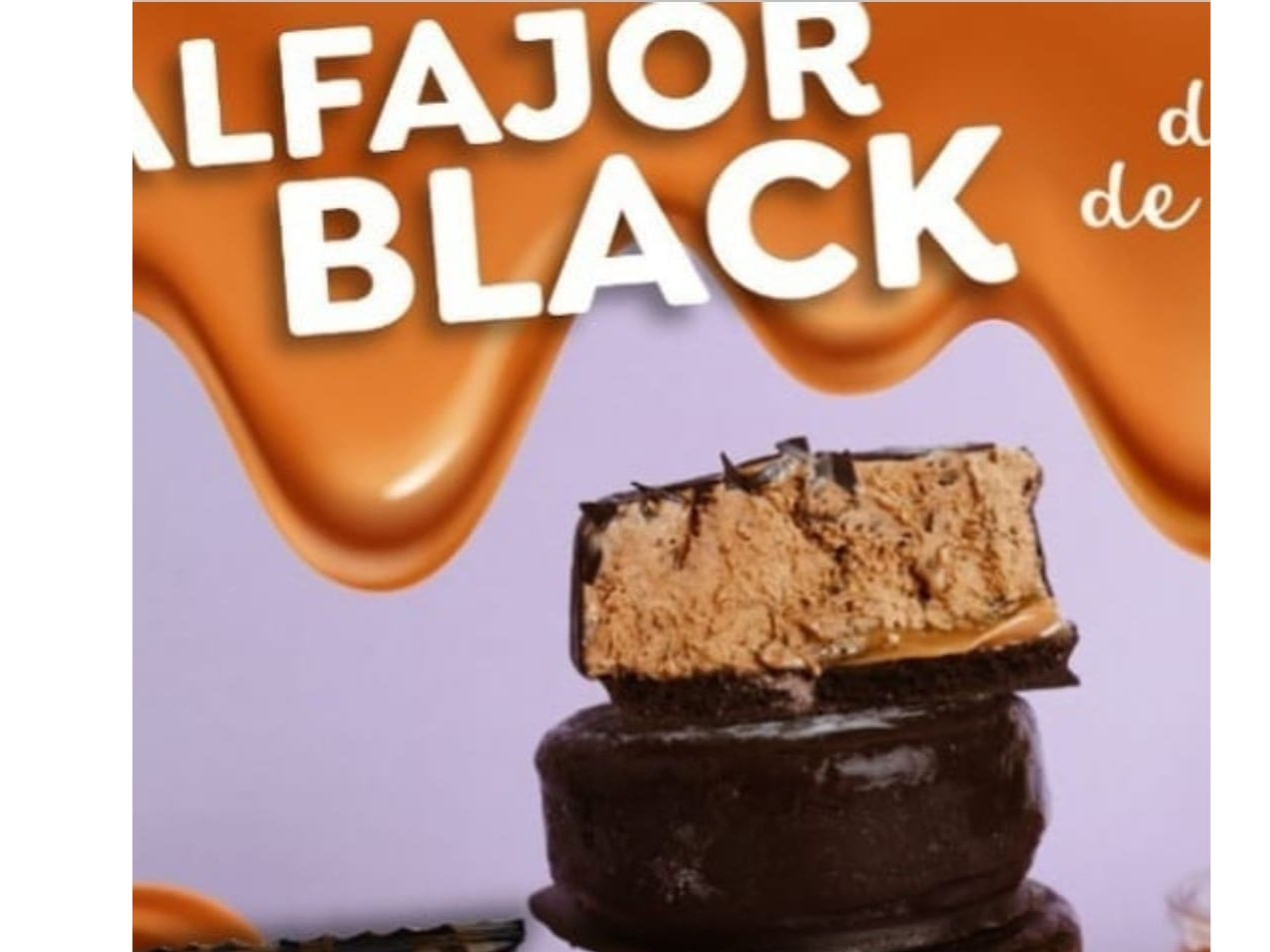 ALFAJOR HELADO DULCE DE LECHE