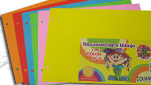 BLOCKS Y REPUESTOS DE HOJAS DE DIBUJO