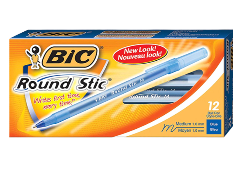 LAPICERA "BIC" ROUND x UNIDAD