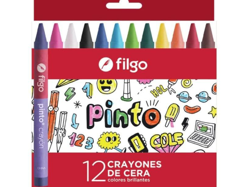 CRAYONES "FILGO" x 12 UNIDADES
