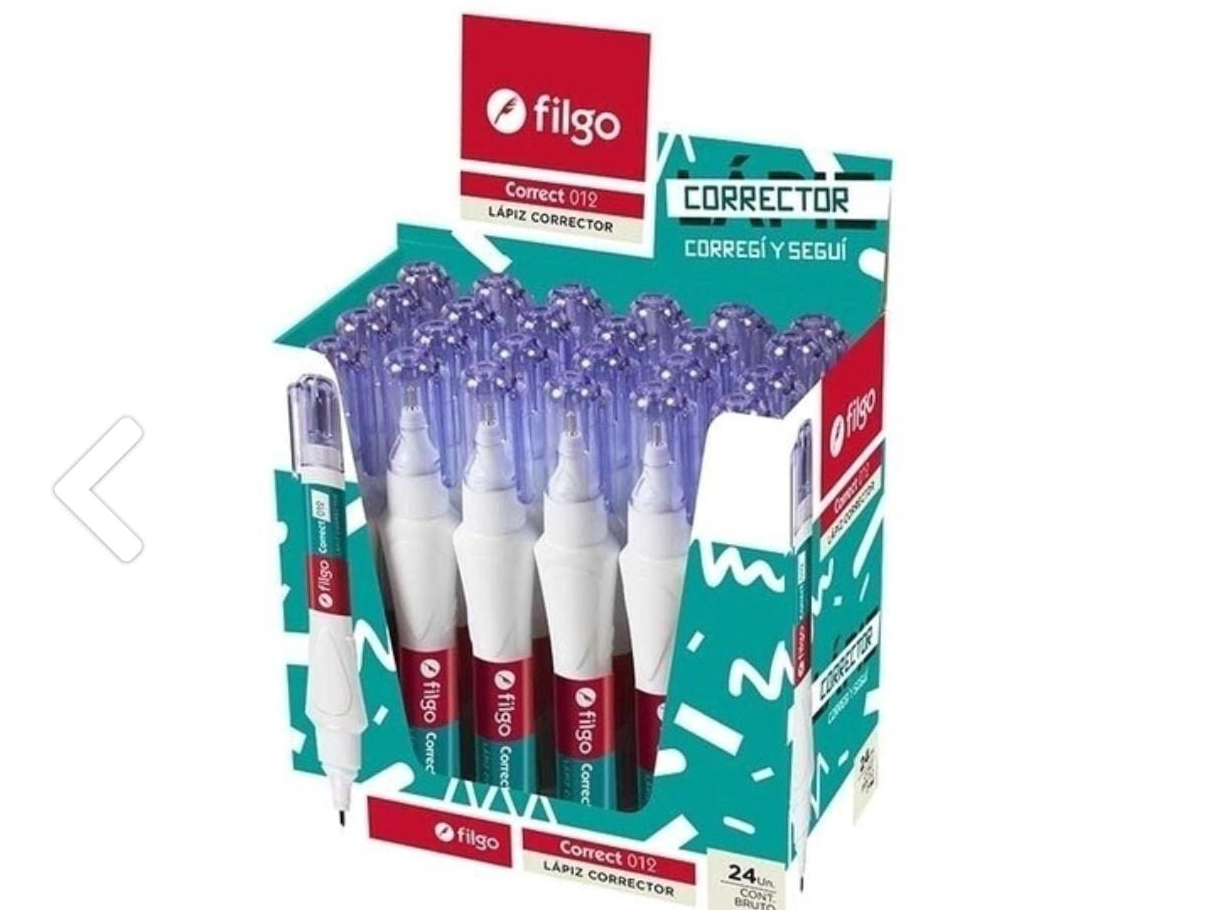 CORRECTOR "FILGO" 7ML x UNIDAD