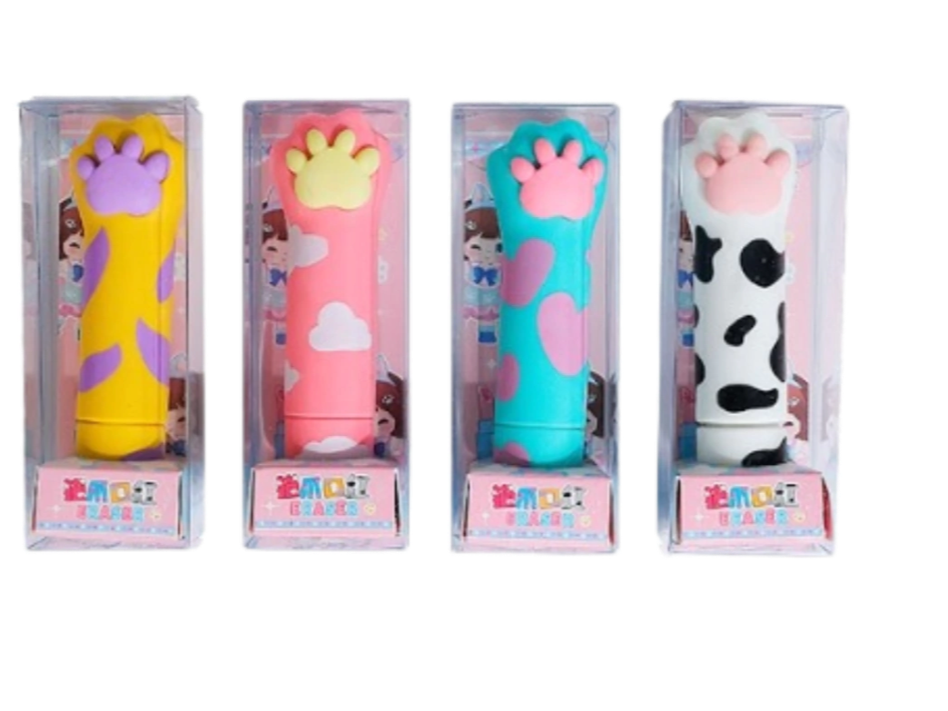 GOMA BORRAR FANTASIA HUELLITA x UNIDAD