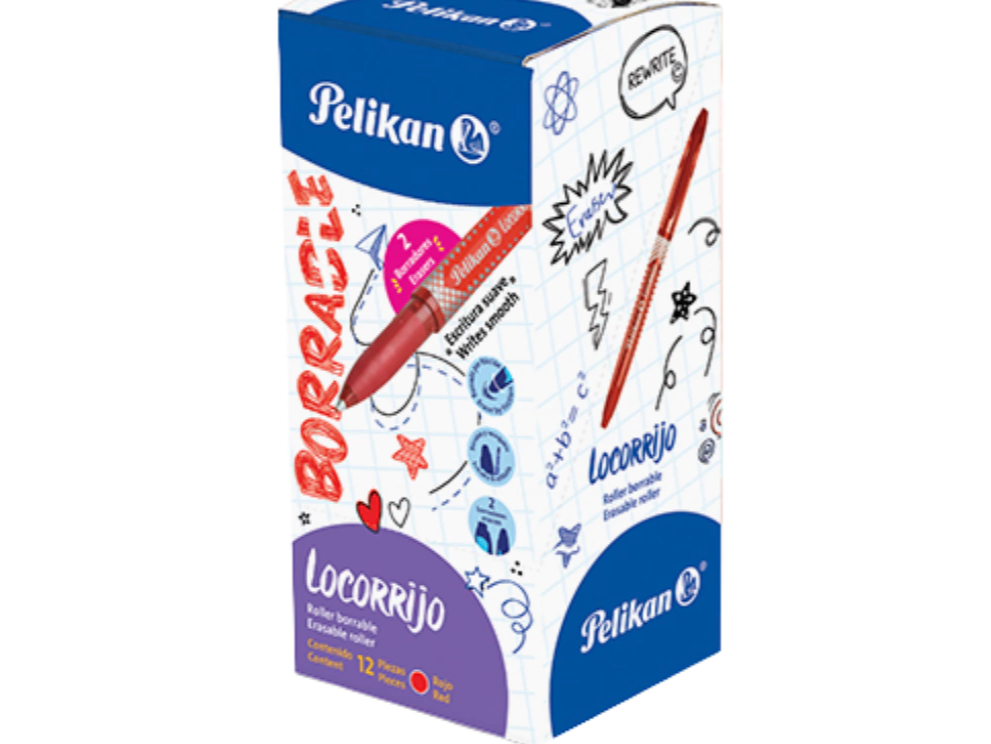 LAPICERA "PELIKAN" BORRABLE x UNIDAD