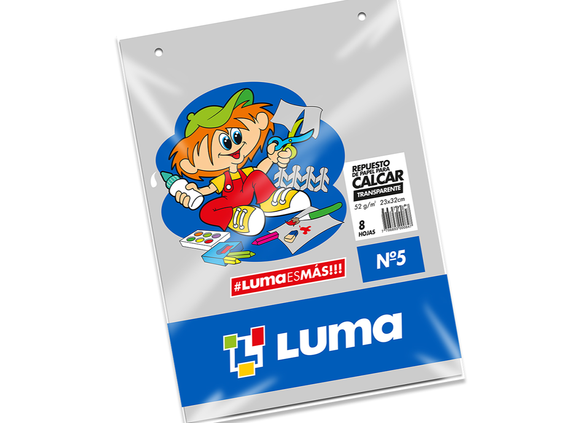 REPUESTO CALCAR "LUMA" N°5