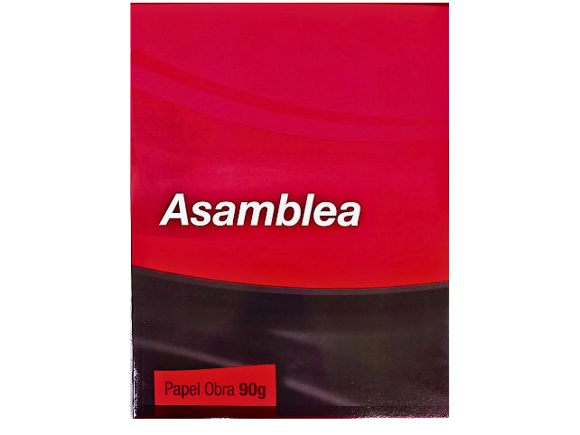 CUADERNO "ASAMBLEA" TAPA FLEXIBLE x 48 HOJAS