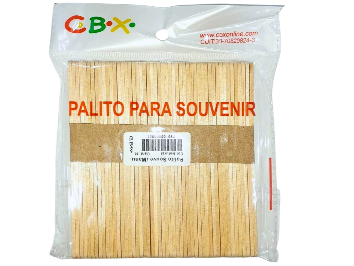 PALITOS HELADO x 50 UNIDADES "CBX"