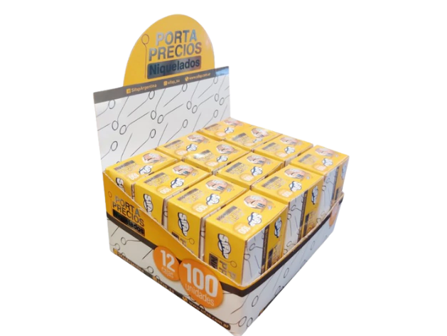 PORTAPRECIOS "SIFAP" CAJITA x 50. UNIDADES