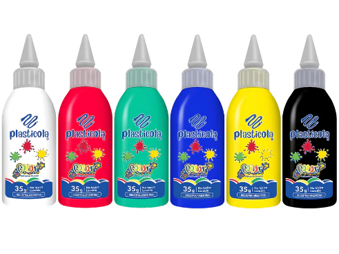 ADHESIVO VINÍLICO COLOR "PLASTICOLA" x 40G