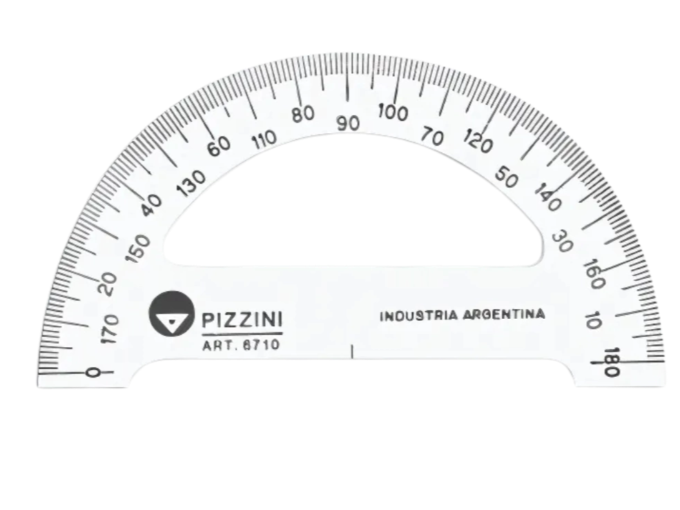 TRANSPORTADOR "PIZZINI" 180°
