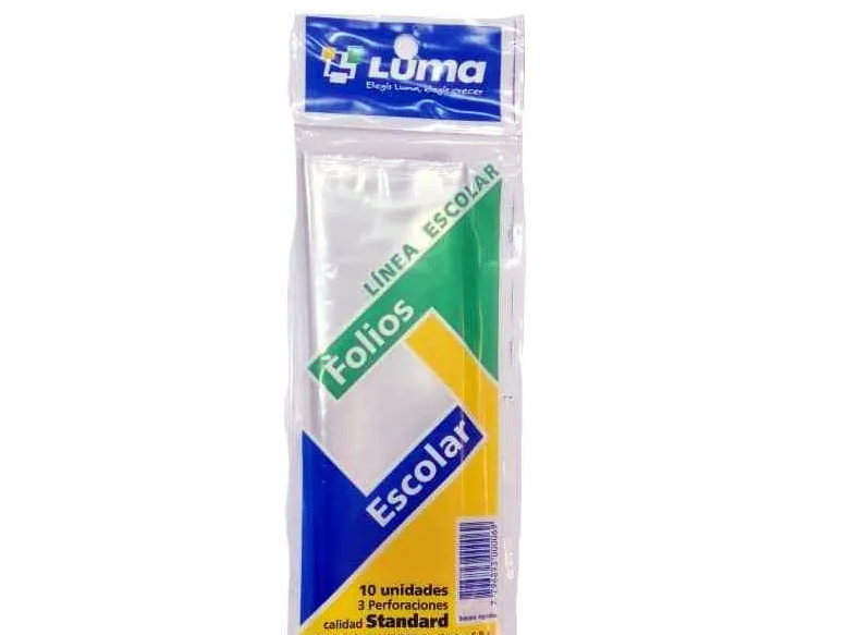 FOLIOS N3 LUMA x 10 UNIDADES