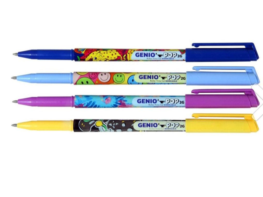 BOLÍGRAFO "SIMBALL" GENIO BORRABLE x UNIDAD