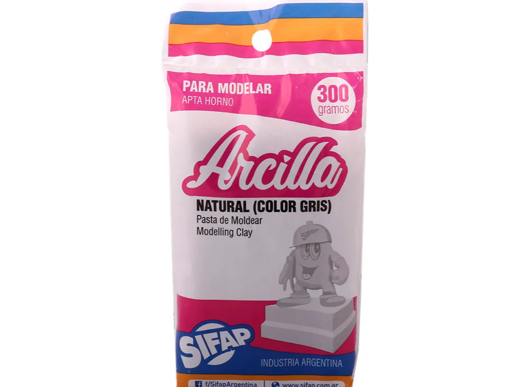 ARCILLA PARA MODELAR "SIFAP" x 300G
