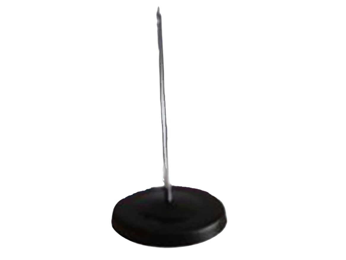 PINCHA PAPEL 13CM "LIGGO" BASE PLÁSTICO