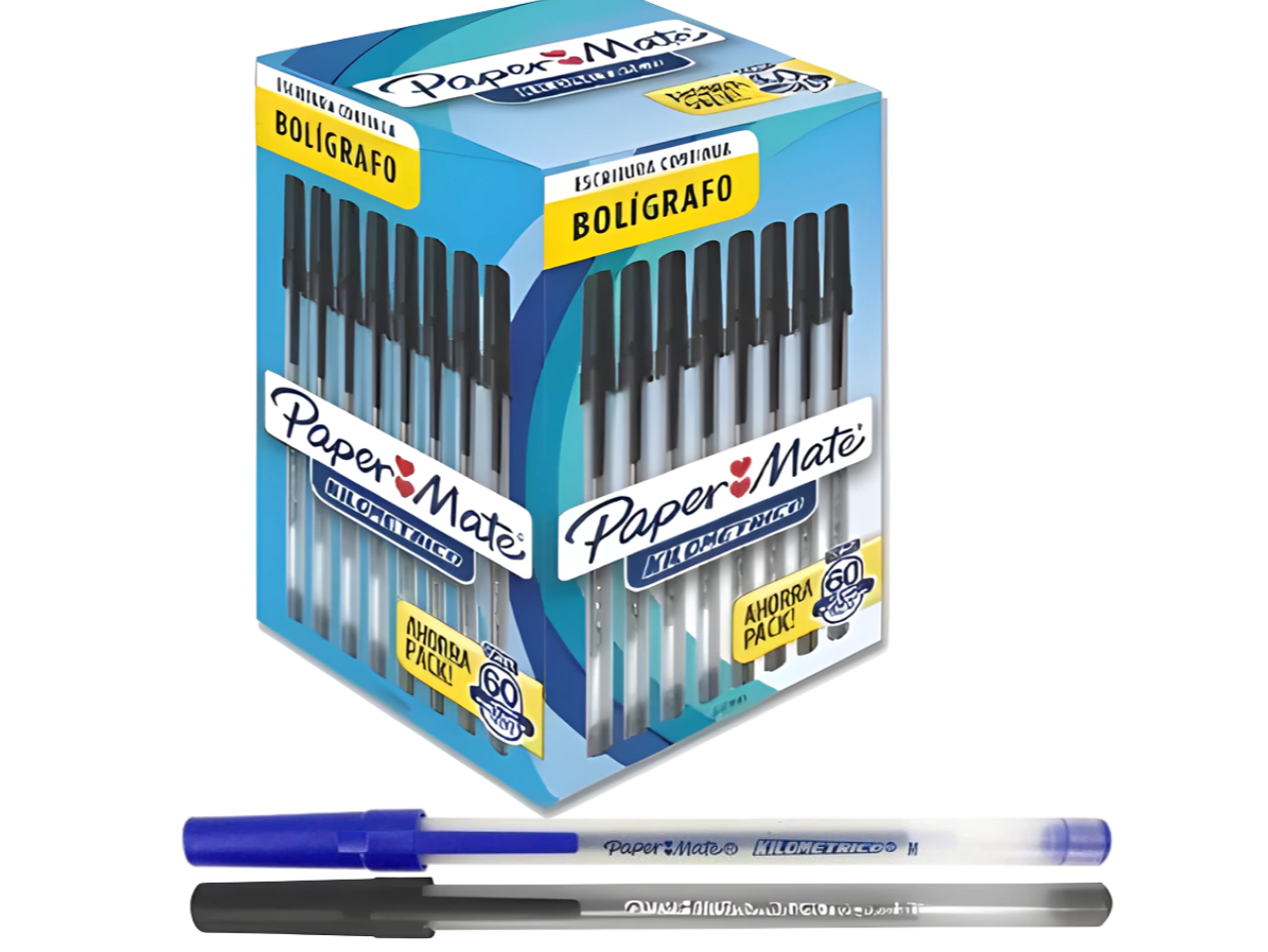LAPICERA "PAPEMATE" KILOMÉTRICA ECONÓMICA x UNIDAD