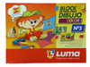 BLOCK DIBUJO COLOR "LUMA" N°5 x 20 HOJAS