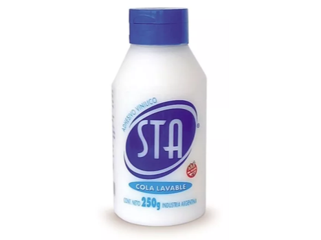 ADHESIVO VINÍLICO "STA" x 250G x UNIDAD