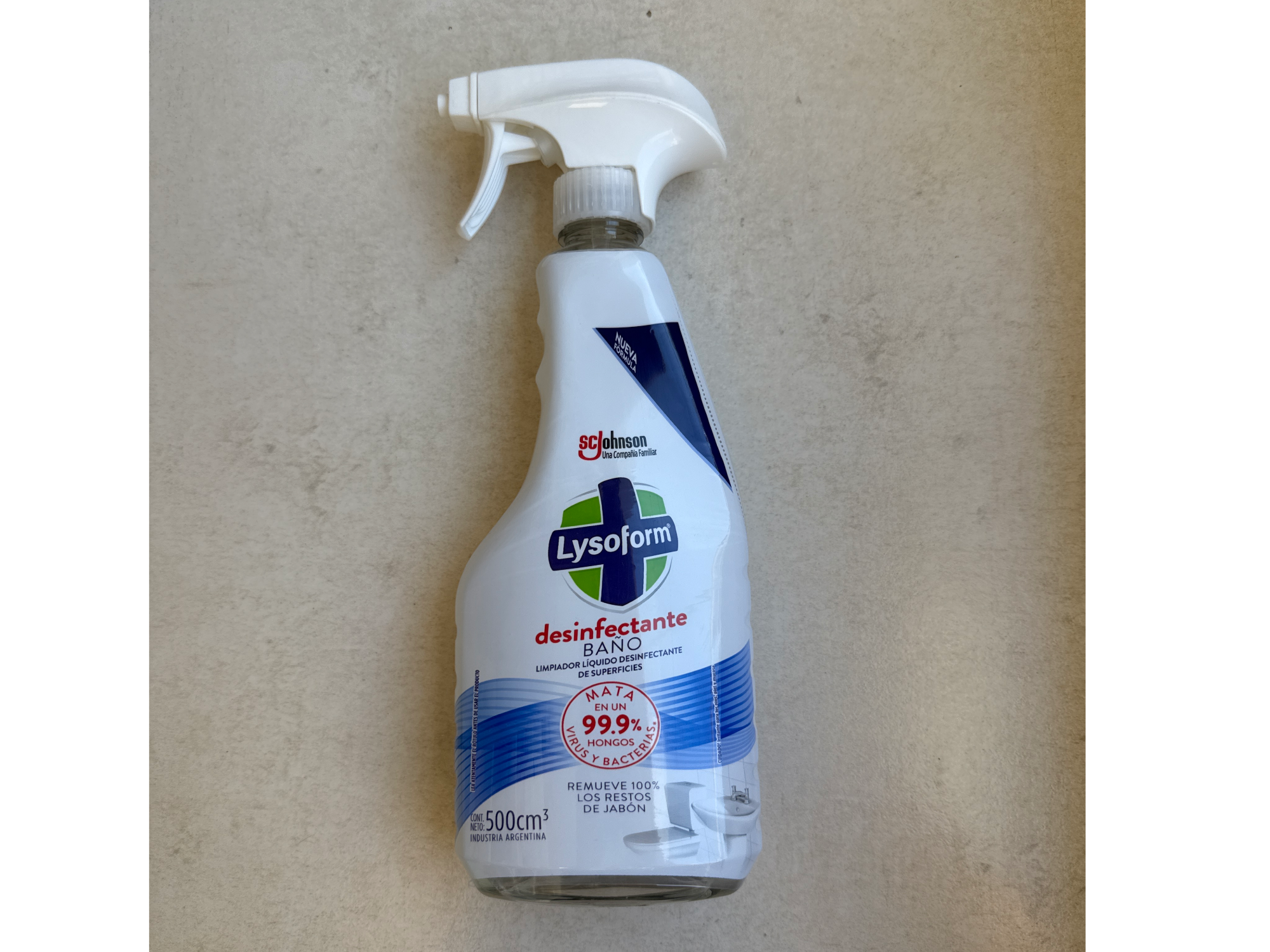 Lusoform desinfectante baño con gatillo x 500 ml