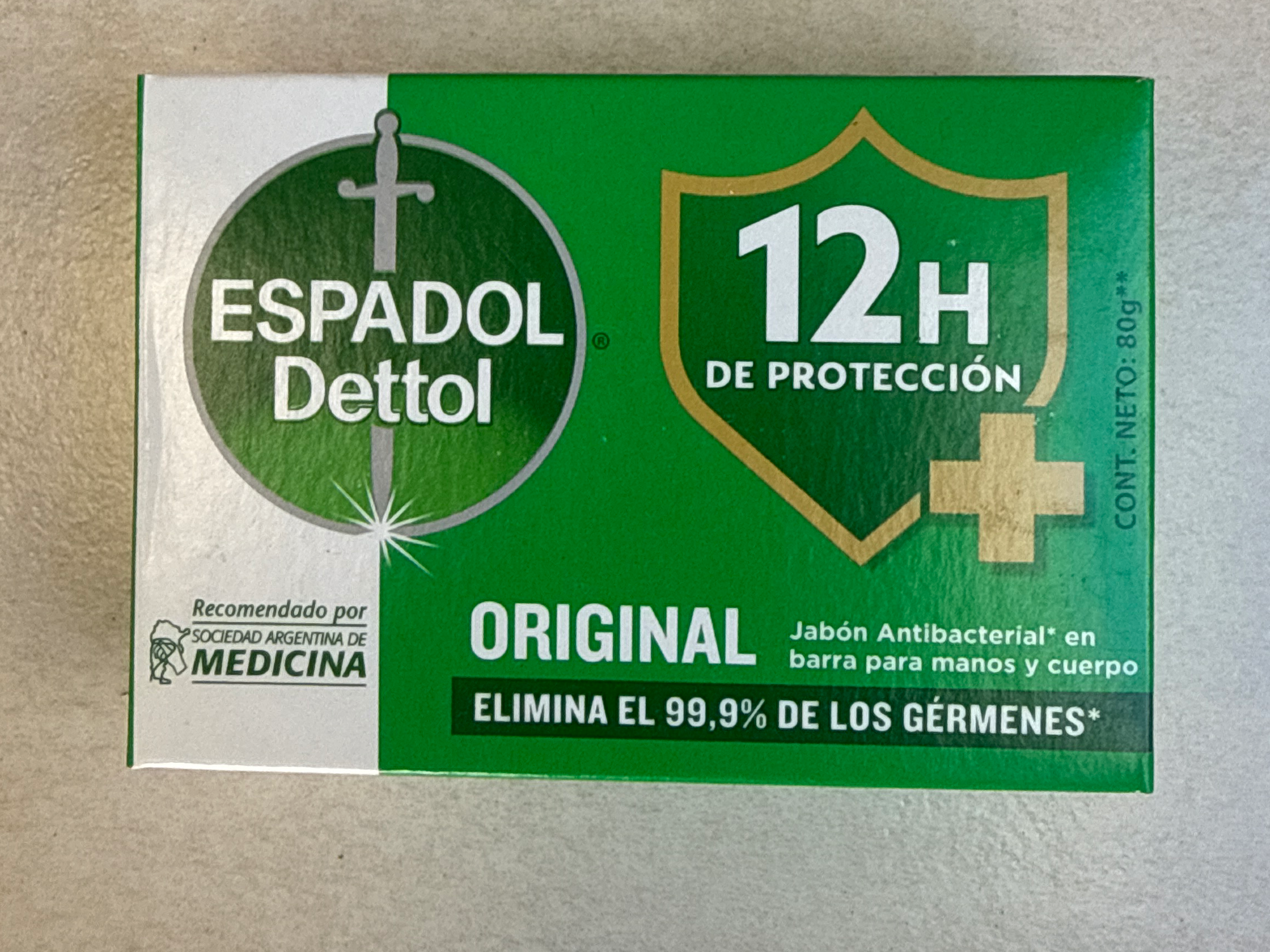 Jabón Espadol original x 80 g