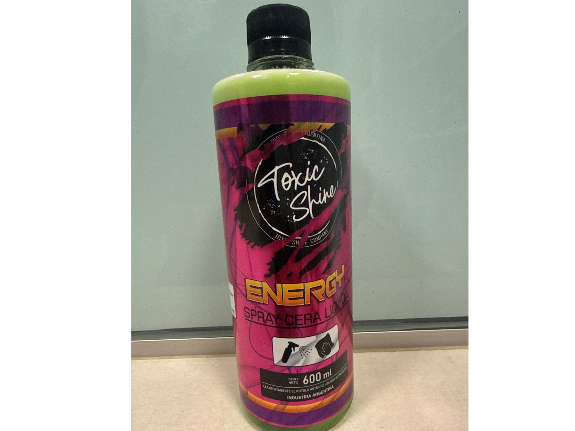 Spray Cera Líquida Toxic Shine- x600ml Energy