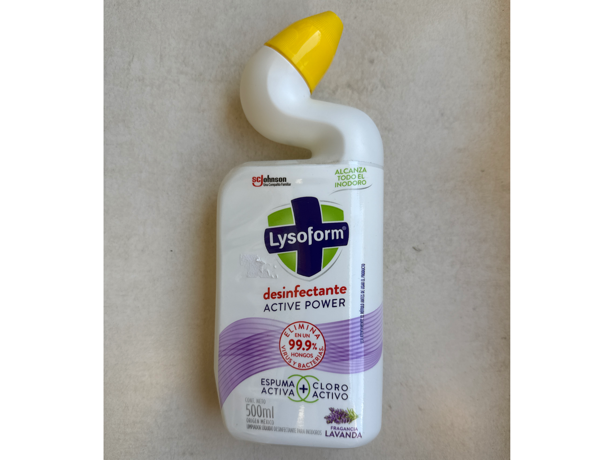 Lysoform desinfectante espuma +cloro lavanda