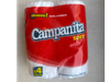 Papel higiénico x 4 - Campanita soft