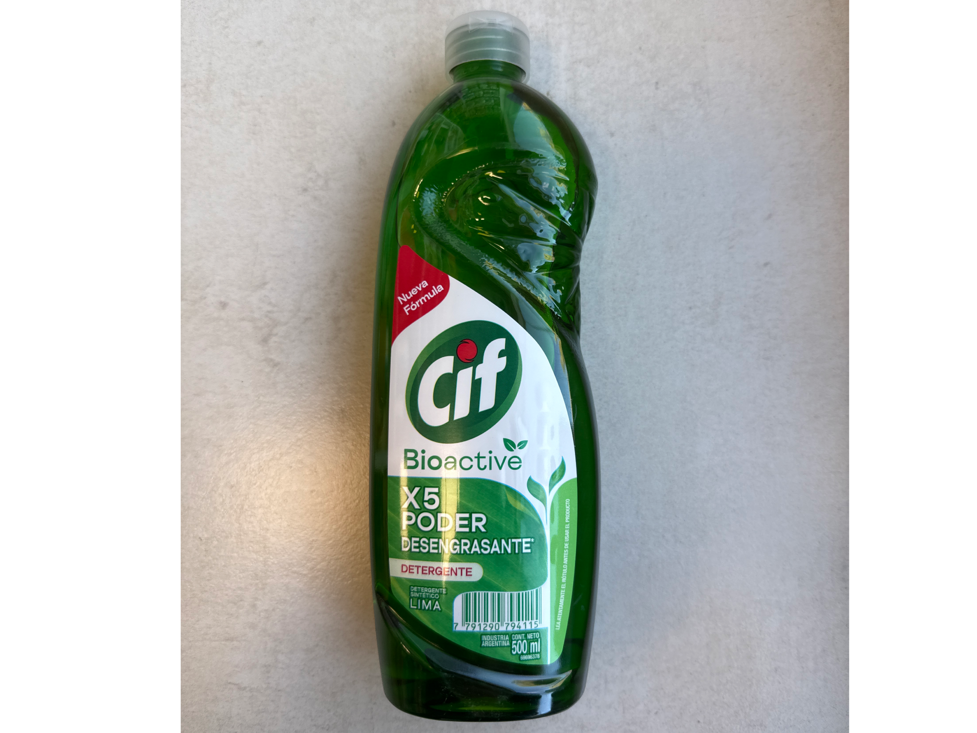 Detergente Cif x 500 ml lima bioactive