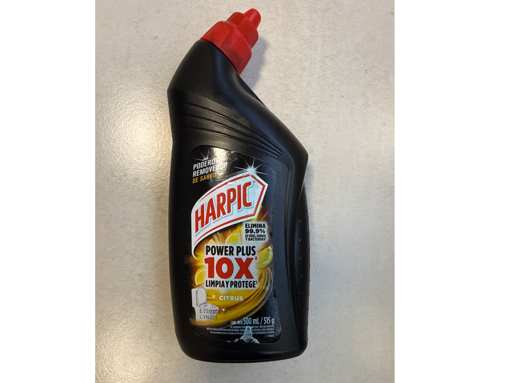 Harpic power plus 10x limpia y protege (Citrus)