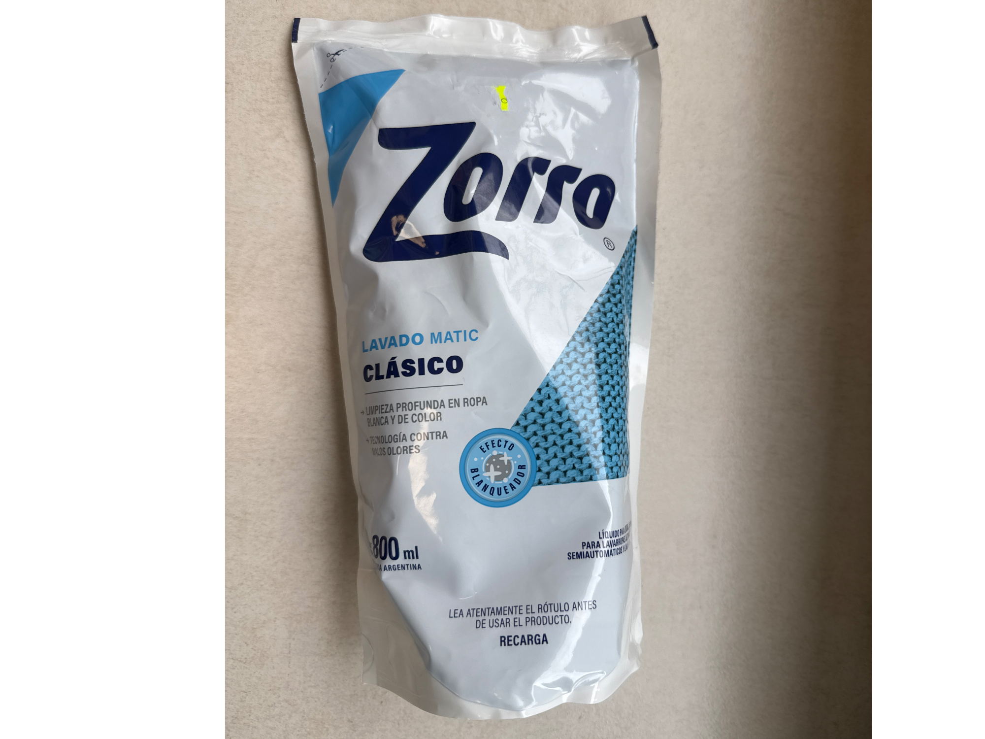 Jabón líquido Zorro x800ml Clásico matic