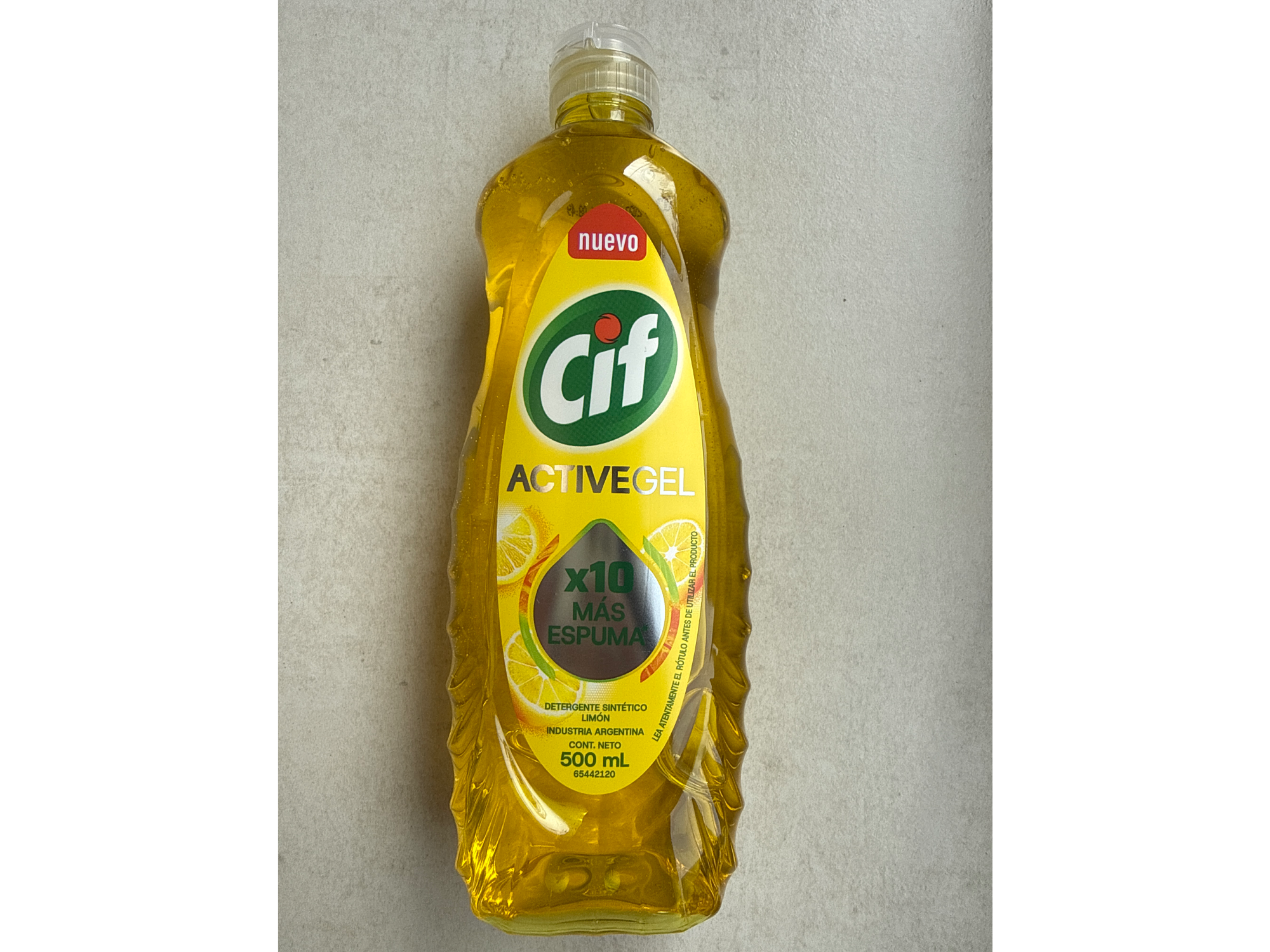 Detergente Activegel Cif - x500ml Limón