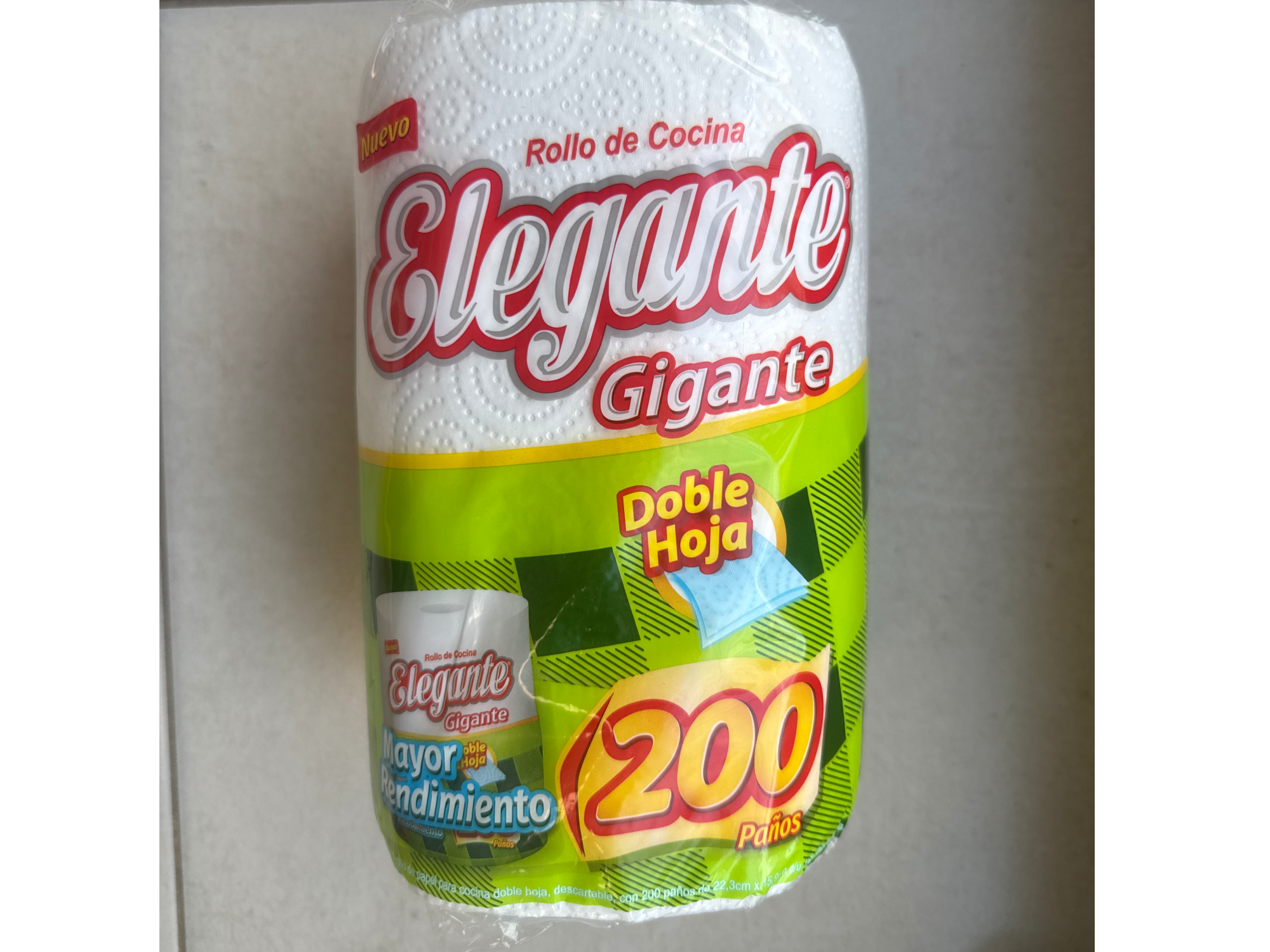 Rollo de cocina  Bobina Elegante x 200 paños