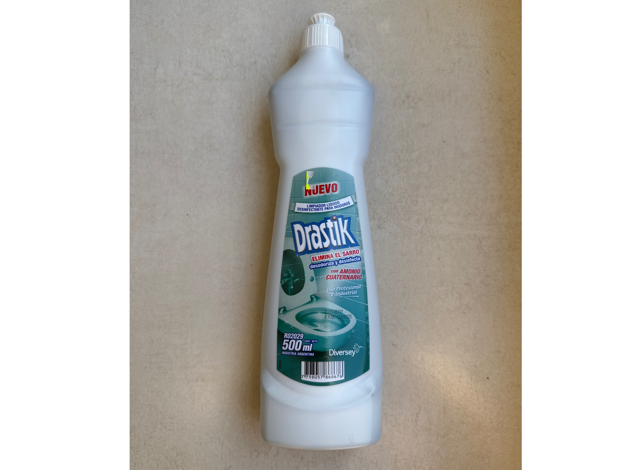 Drastik x 500 ml elimina el sarro