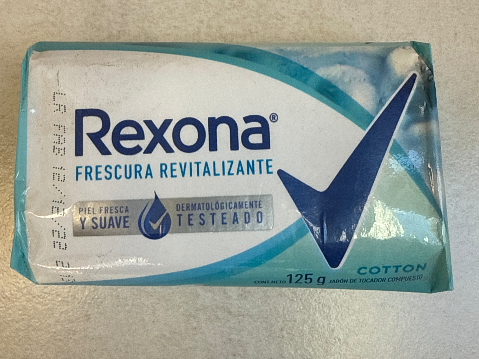 Jabón rexona cotton x 125 g
