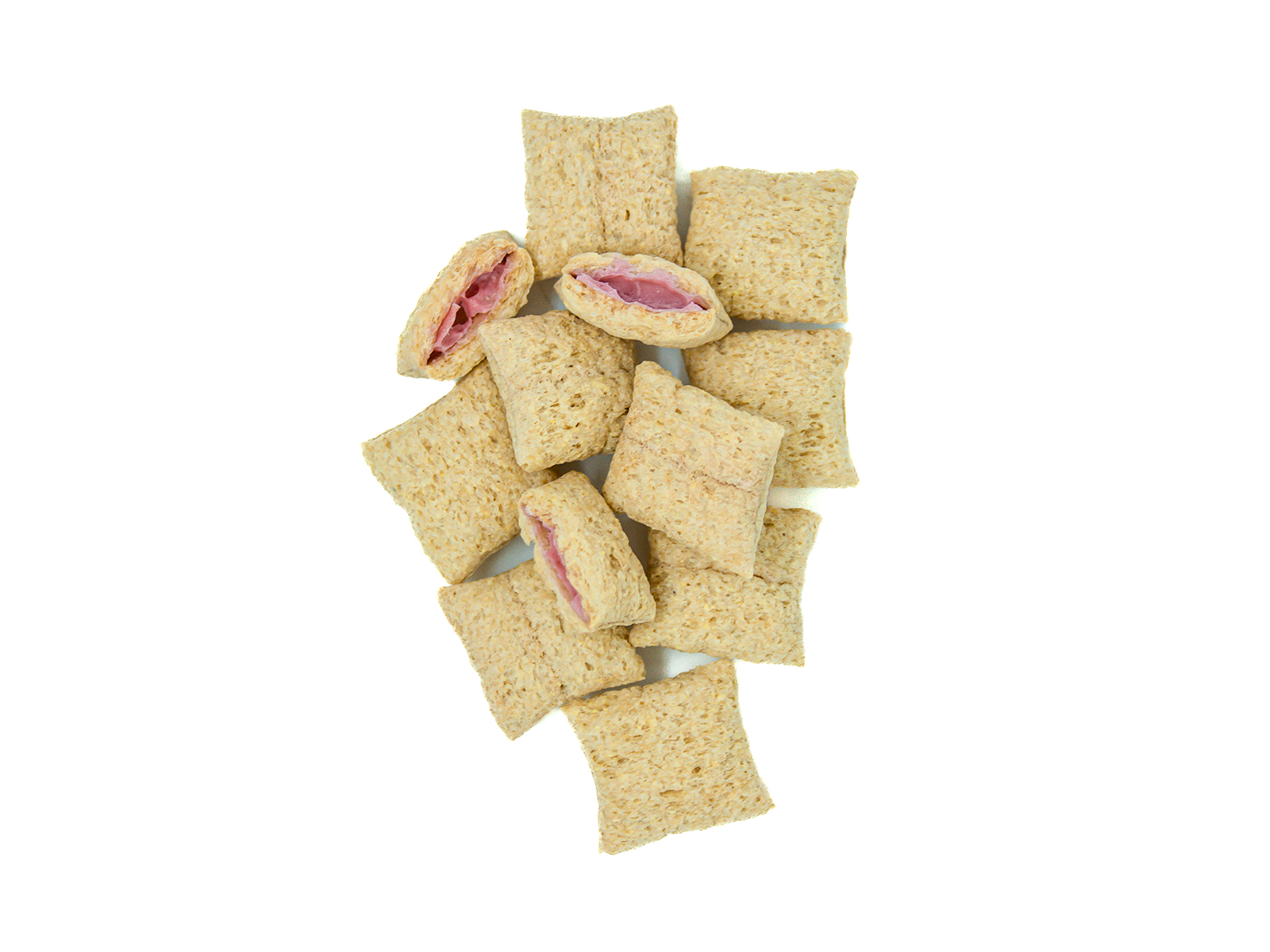 ALMOHADITAS  RELLENAS DE FRUTILLA