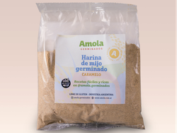 Harina de Mijo Germinado Caramelo x 250 grs