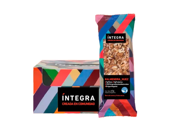 Barra de Cereal Almendra y Nuez x 10 U