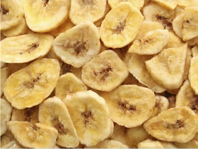 chips de bananas