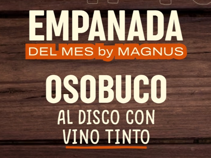Empanadas de Osobuco al disco