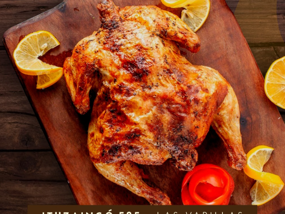 POLLO ENTERO O MEDIO