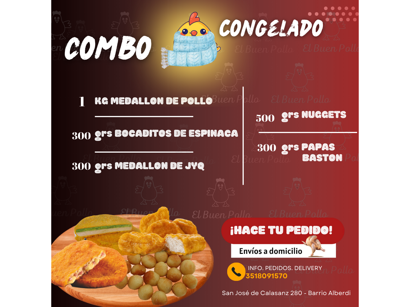 Combo Congelado