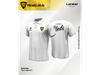 CHOMBA ALGODON BLANCA UNISEX