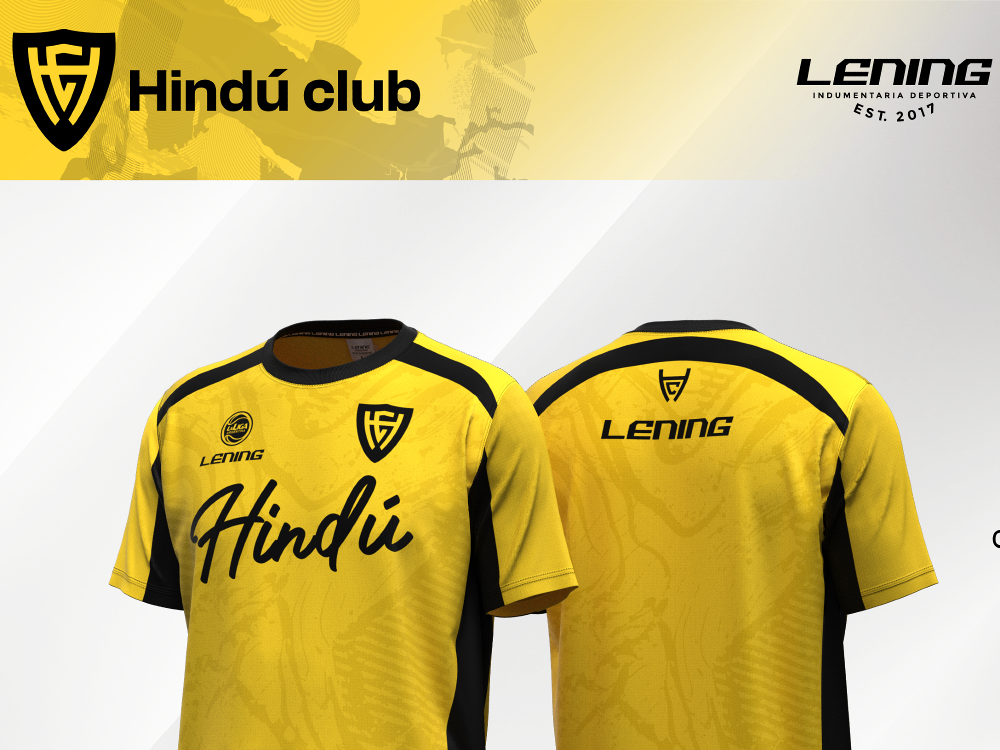 SUDADERA PRE-MATCH MASCULINO de Lening Indumentaria | Indumentaria Oficial HINDU de Córdoba