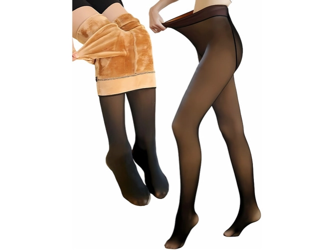Calza Peluche Mujer